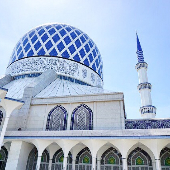 ブルーモスク_スルタン・サラフディン・アブドゥル・アジズ・シャー・モスク